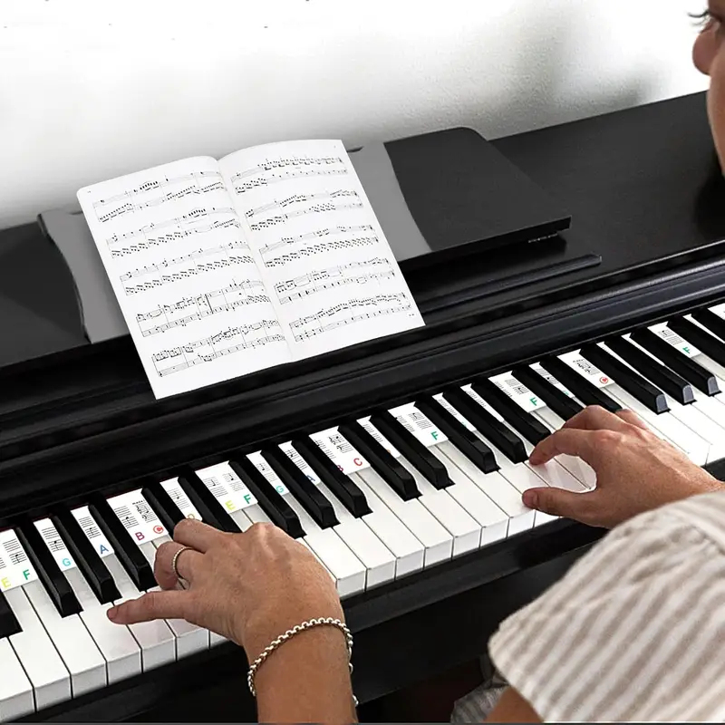 Keyboard Piano 61 Key - Adesivi per tasti del pianoforte in