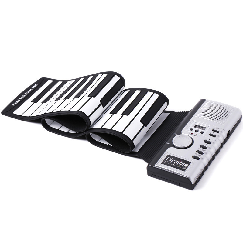 Keyboard Piano 61 Key - Portatile in plastica ABS 61 tasti