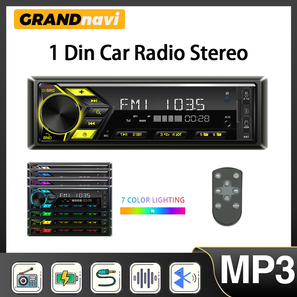 Audio Universal Music - Autoradio 1din Lettore MP3 Lettore stereo