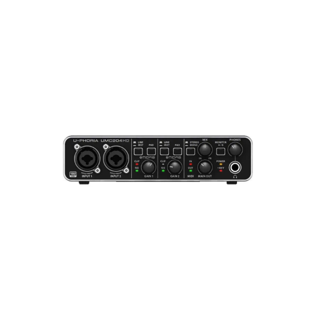 Audio Interface Usb - Scheda Audio Esterna per Registrazione 2x4,