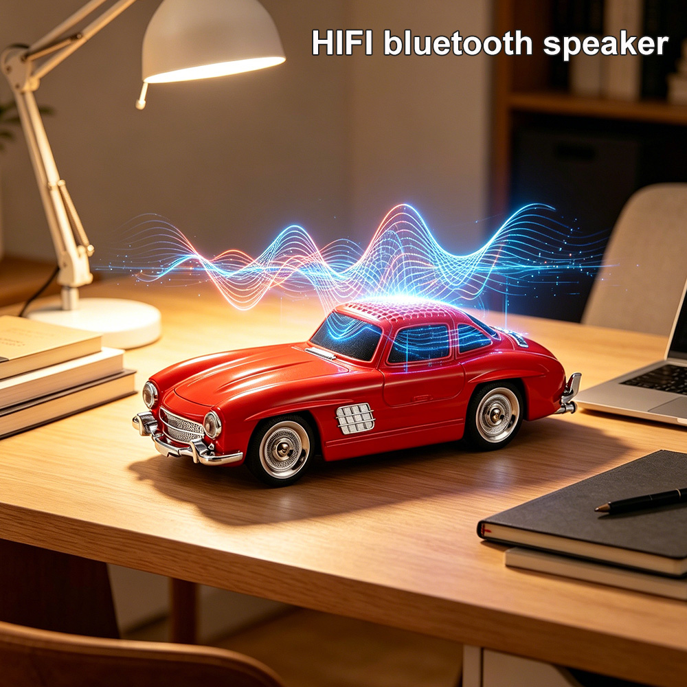 Apple Music Audio Quality - WS300SL Altoparlante Bluetooth Wireless Retrò Ricaricabile,
