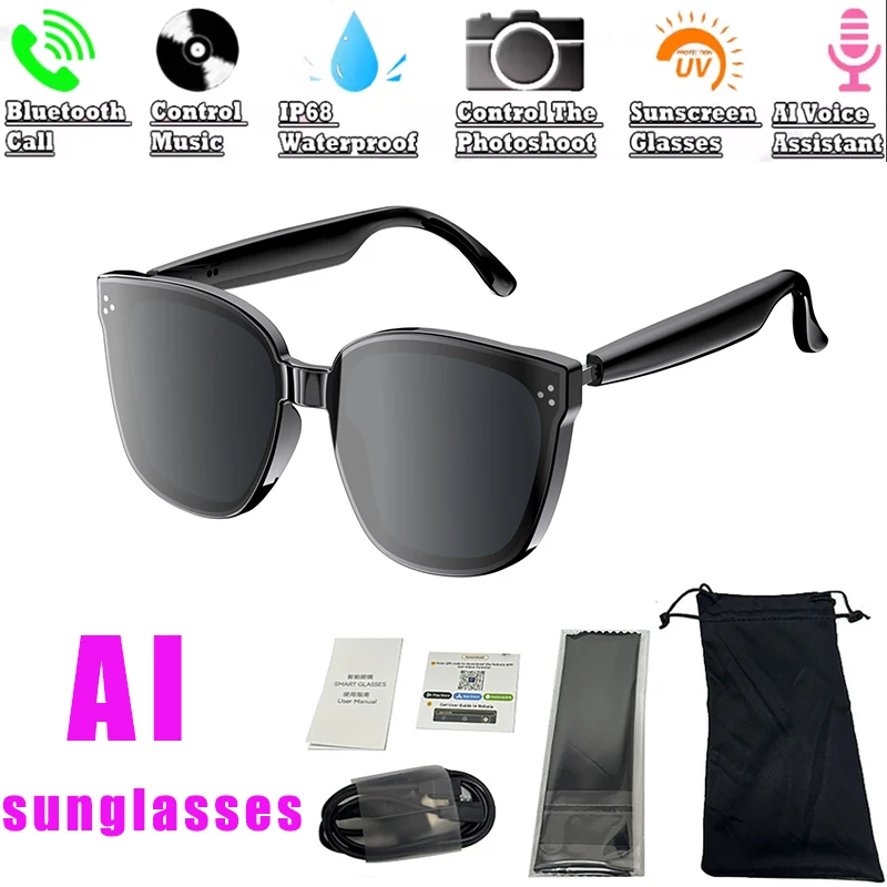 Audio Music Ai - Occhiali da vista polarizzati Smart AI