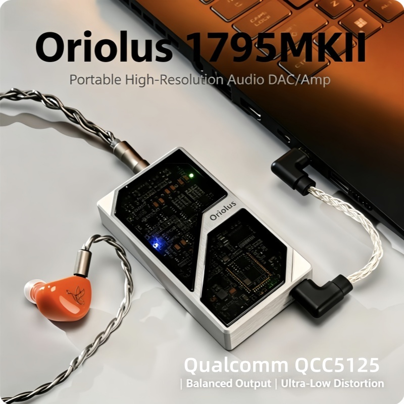 Portable Amplifier Mini - Oriolus 1795MKII Mini DAC Portatile HiFi