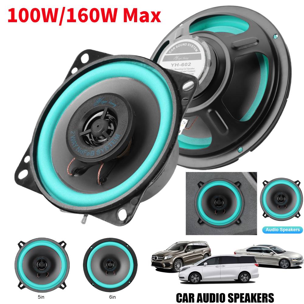 Audio Universal Music - Altoparlanti per Auto da 4/5/6 Pollici,