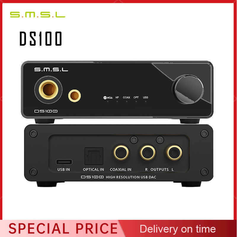 Portable Amplifier Mini - SMSL DS100 MQA MQA-CD Decoder audio