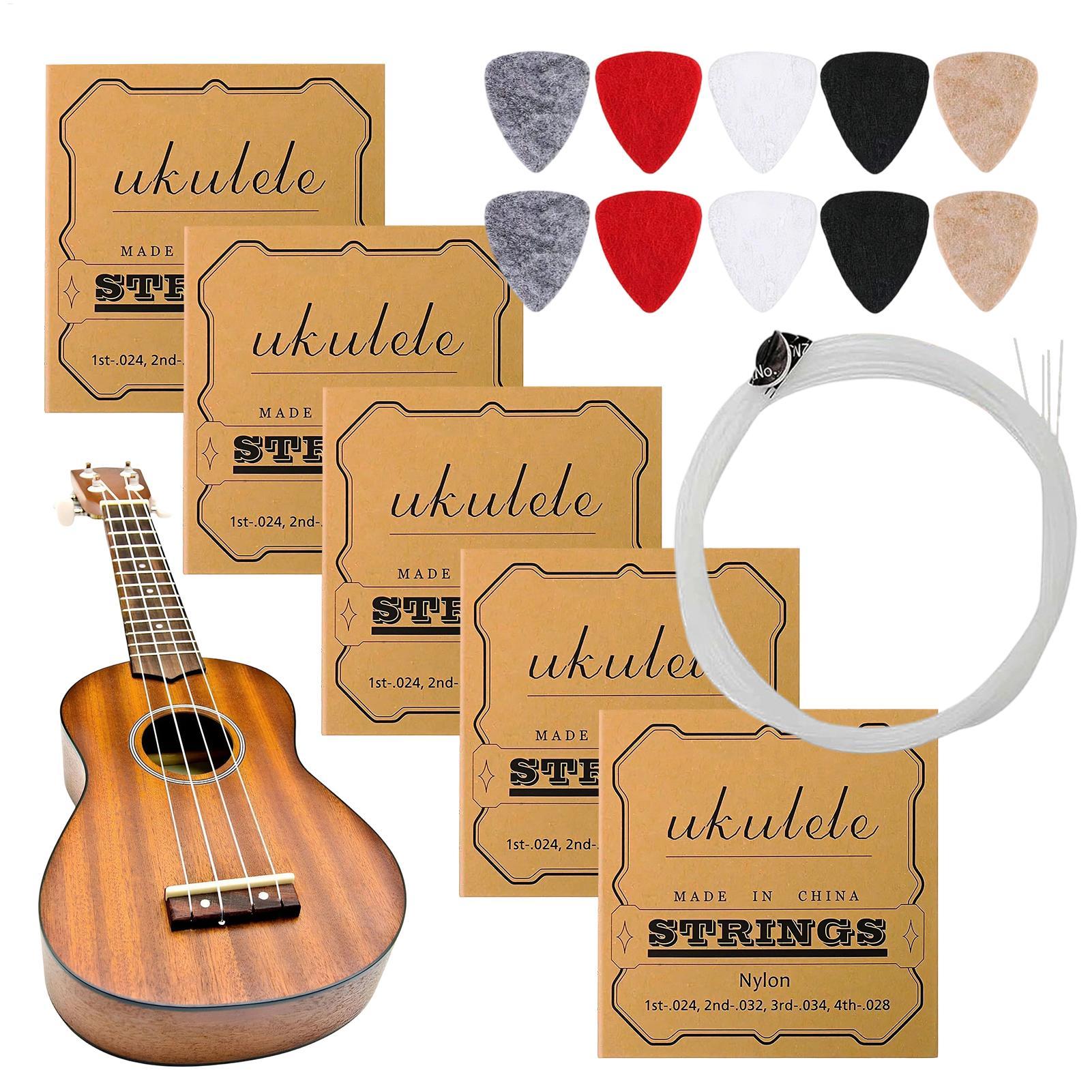 Ukulele Beginner Kit - Set di 5 Corde per Ukulele,