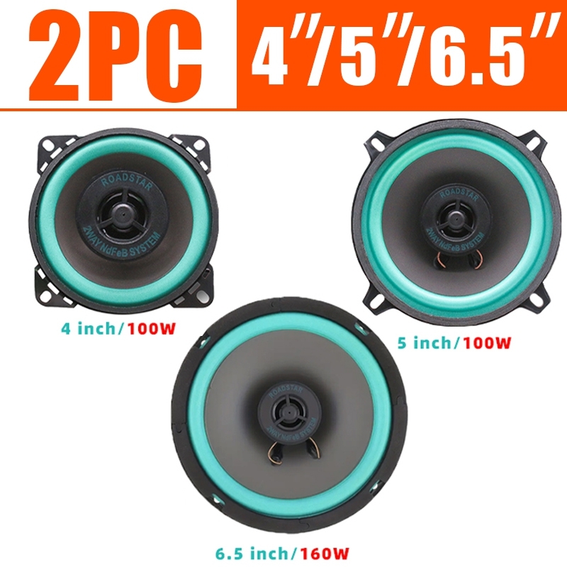 Audio Universal Music - 2PCS 4/5/6.5 Pollici Altoparlanti Coassiali Per