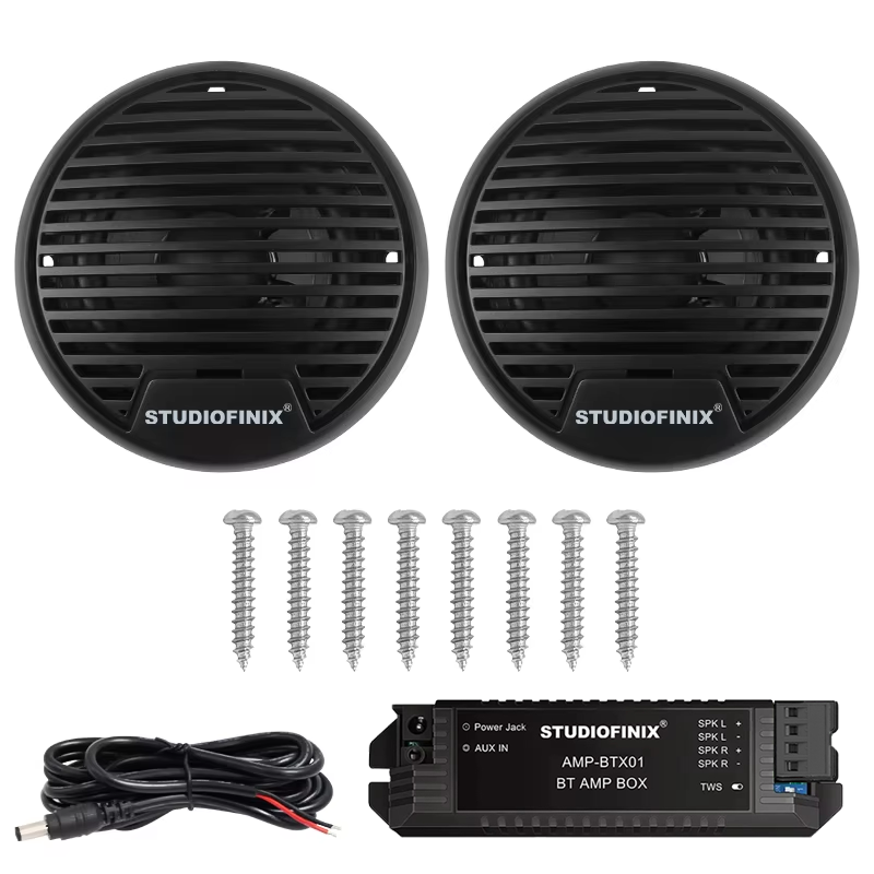 Apple Music Audio Quality - STUDIOFINIX 3 ''160W 2PCS Qualità Marine