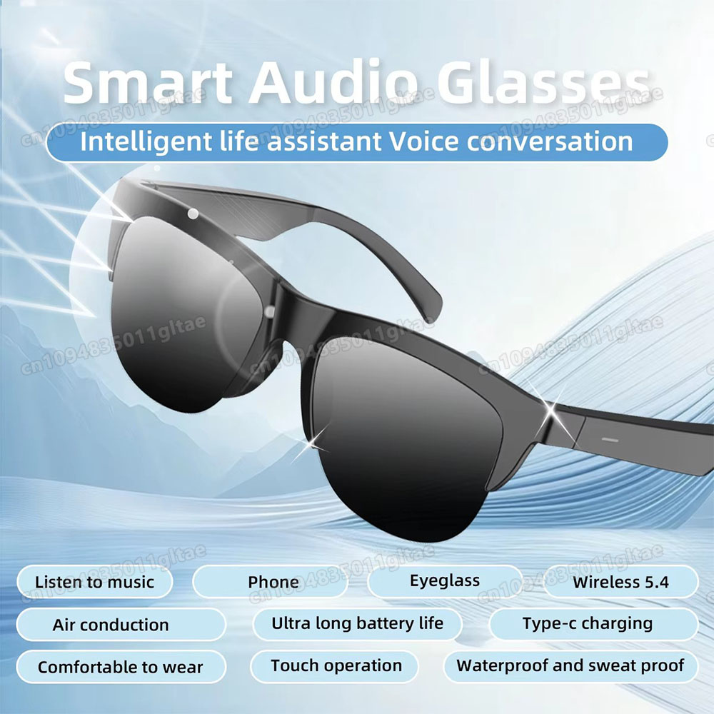 Audio Music Bluetooth - Nuovi Occhiali Smart con Controllo Fotocamera