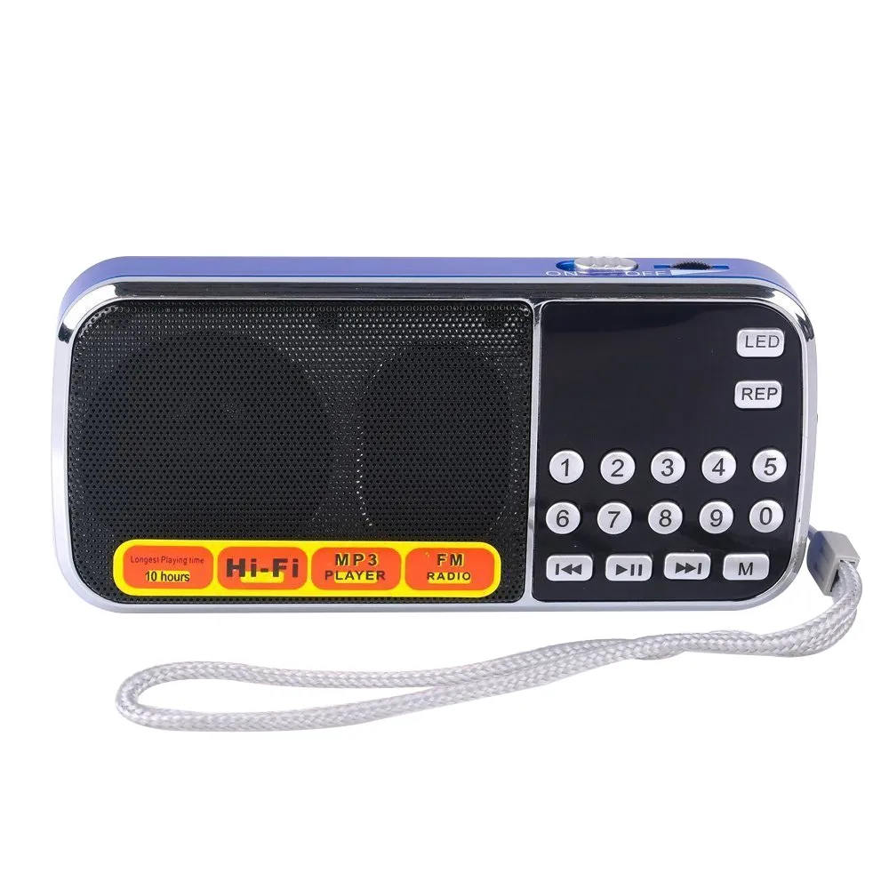 Portable Amplifier Mini - L-088 Mini altoparlante HIFI portatile lettore