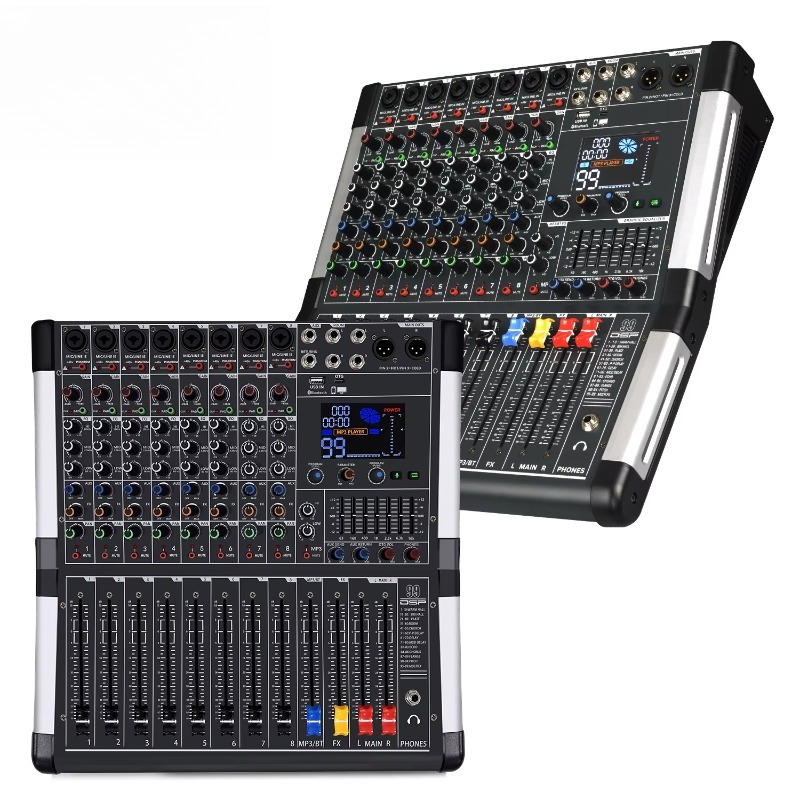 Audio Interface Usb - GAX-HLV8 Mixer Audio USB a 8