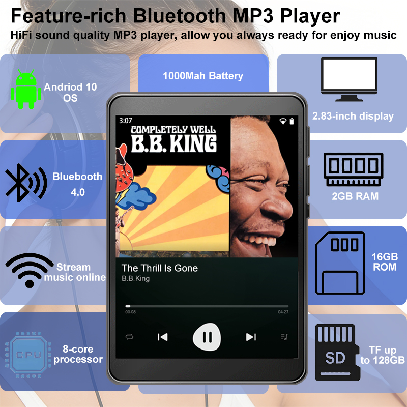 Download Audio Music Player - Lettore MP3 WiFi Android 10 Spotify