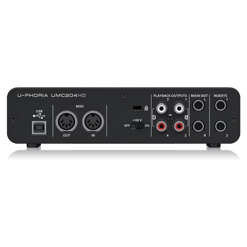 Behringer UMC204HD Interfaccia - Audio Interface Usb recensione e prezzo