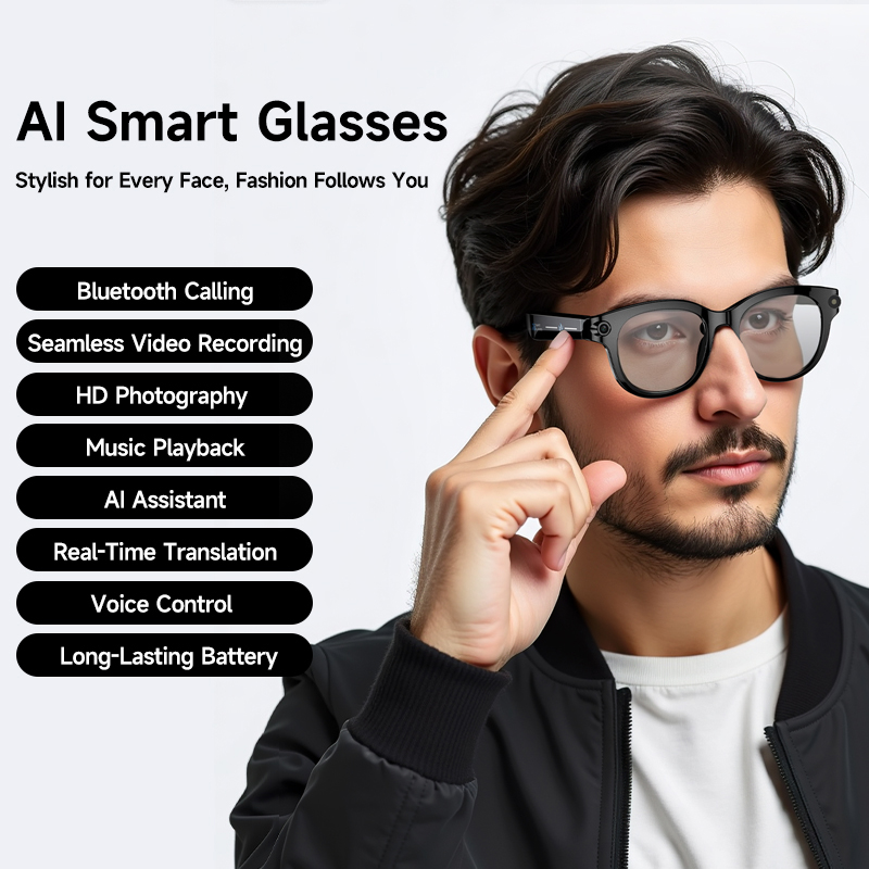 Occhiali Smart AI Lenovo 8K HD - Audio Music Ai recensione e prezzo
