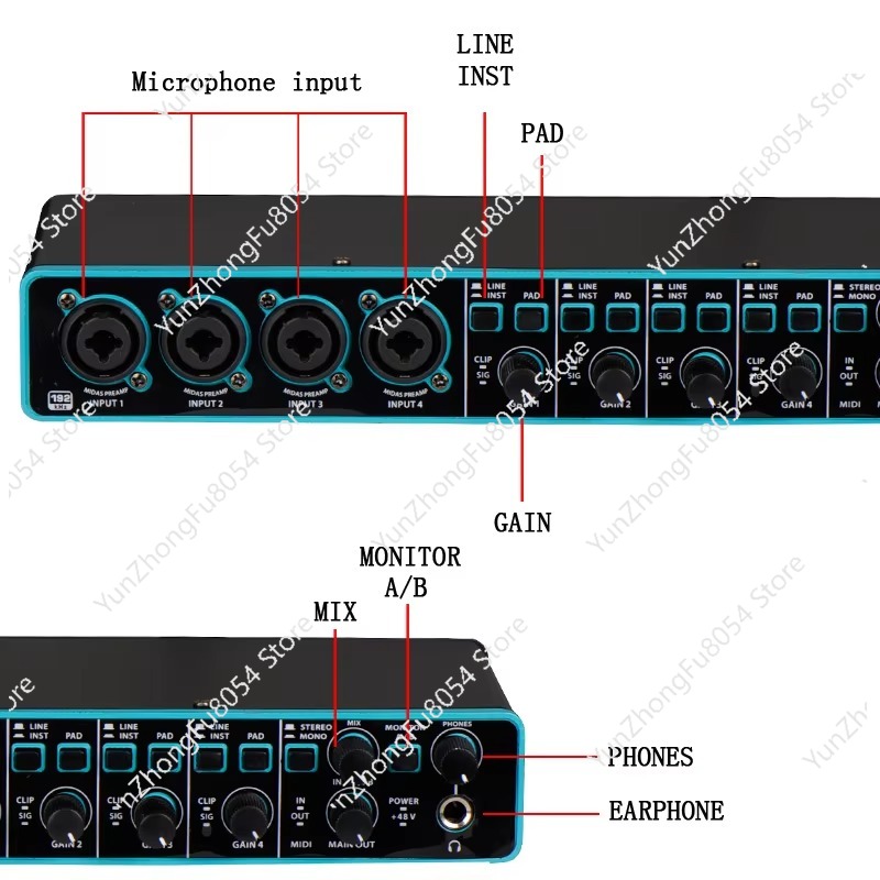 Interfaccia audio per computer - Audio Interface Usb recensione e prezzo