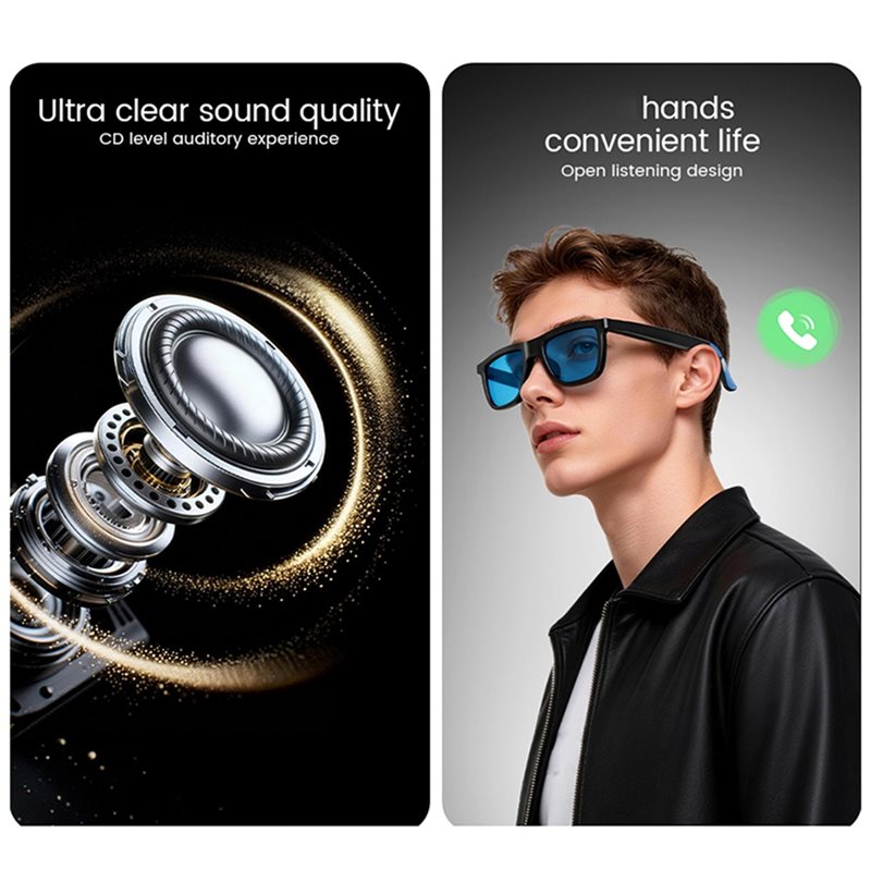 Occhiali Audio Intelligenti AI - Audio Music Ai recensione e prezzo