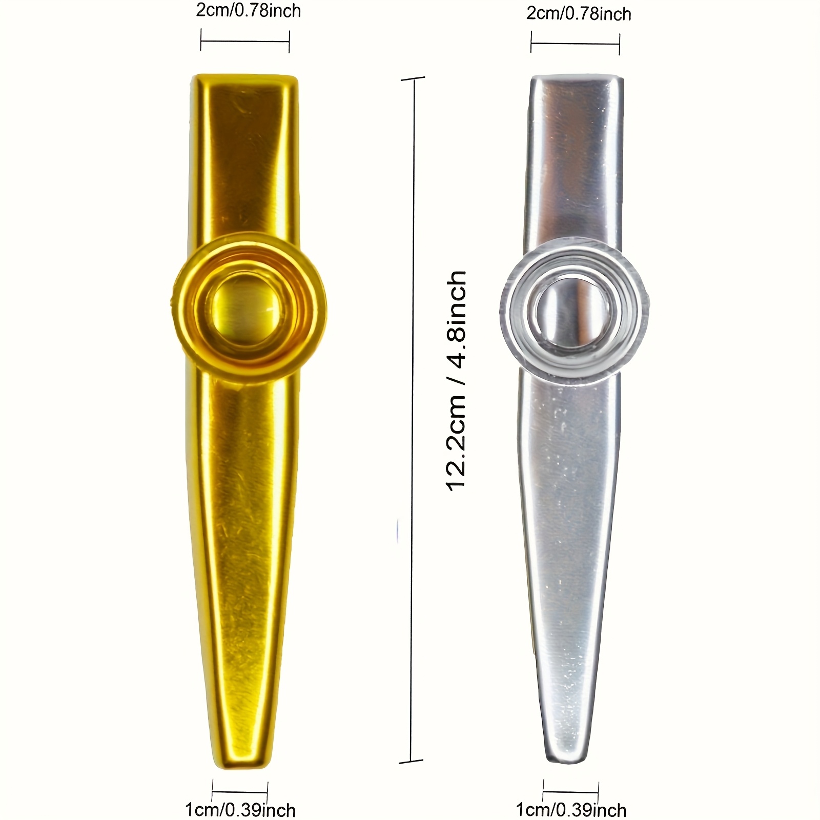 7 pezzi Kazoos in metallo dal  - Ukulele Beginner Kit recensione e prezzo