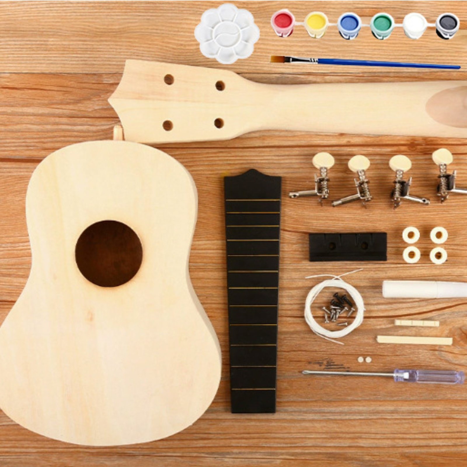 Kit Ukulele Soprano da 21 Poll - Ukulele Beginner Kit recensione e prezzo