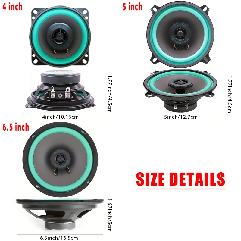 2PCS 4/5/6.5 Pollici Altoparla - Audio Universal Music recensione e prezzo
