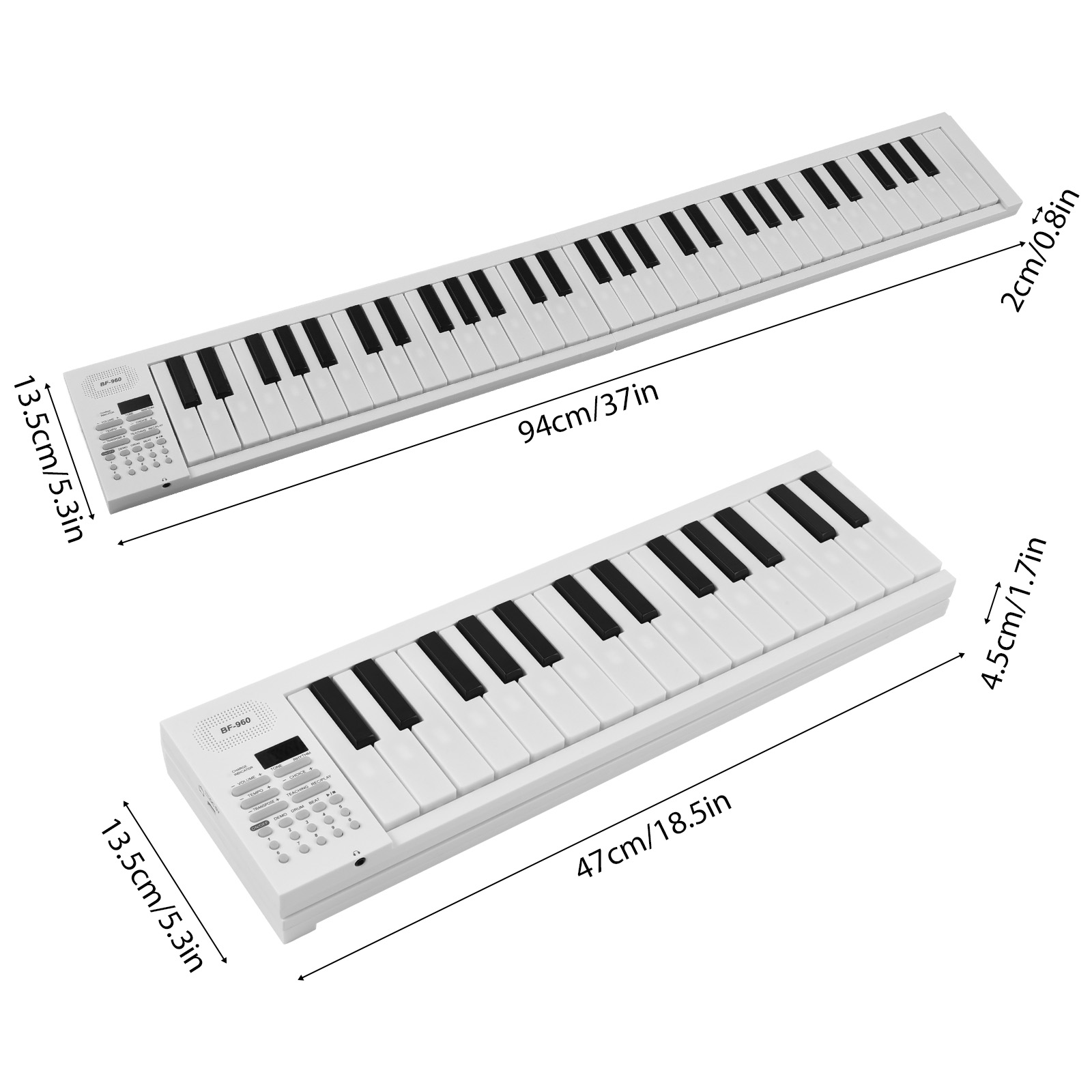 Pianoforte elettronico pieghev - Keyboard Piano 61 Key recensione e prezzo