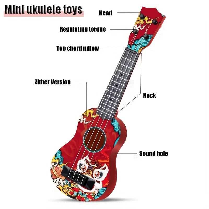 Mini Ukulele da 17,5 Pollici,  - Ukulele Beginner Kit recensione e prezzo