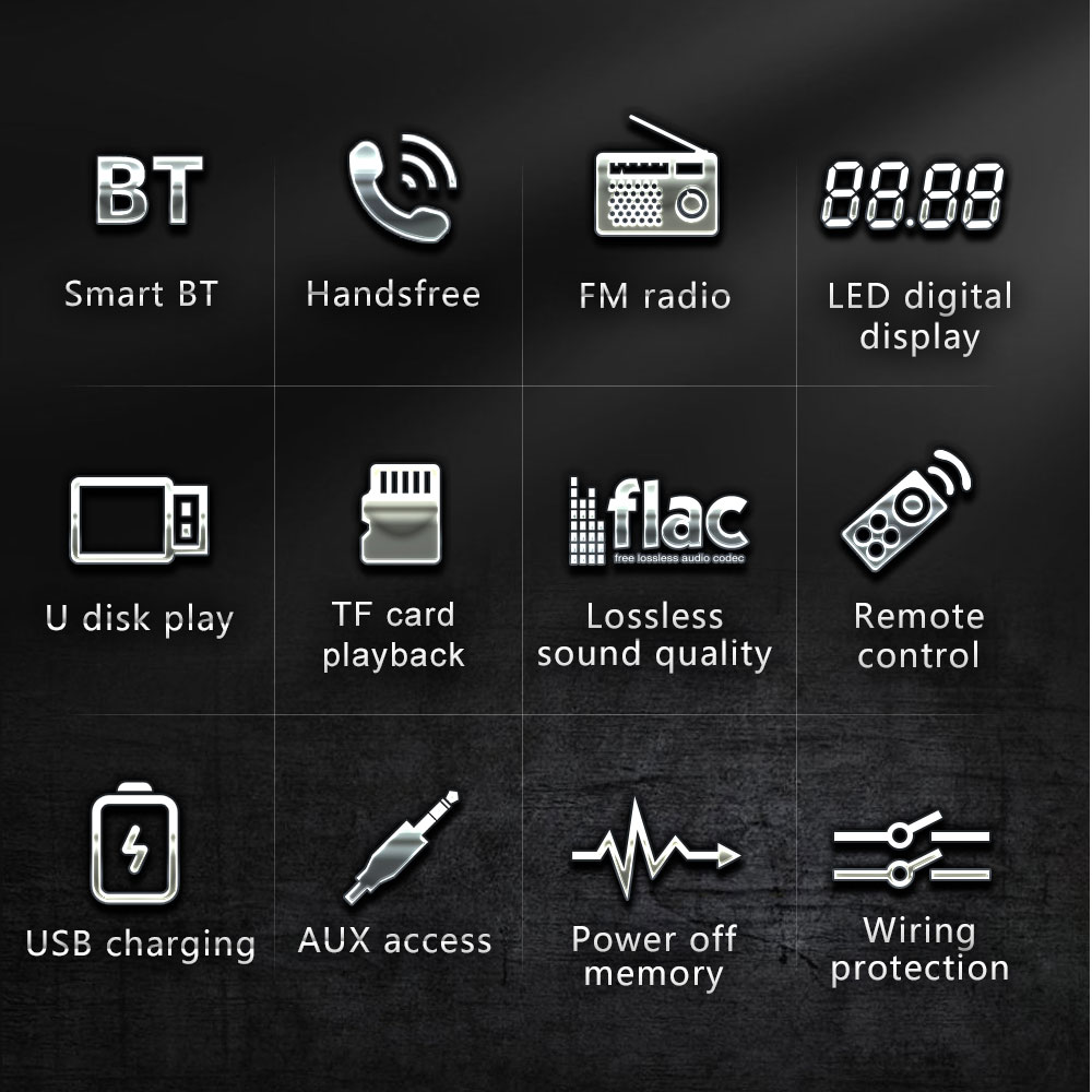 Autoradio 1Din Lettore MP3 Blu - Audio Universal Music recensione e prezzo