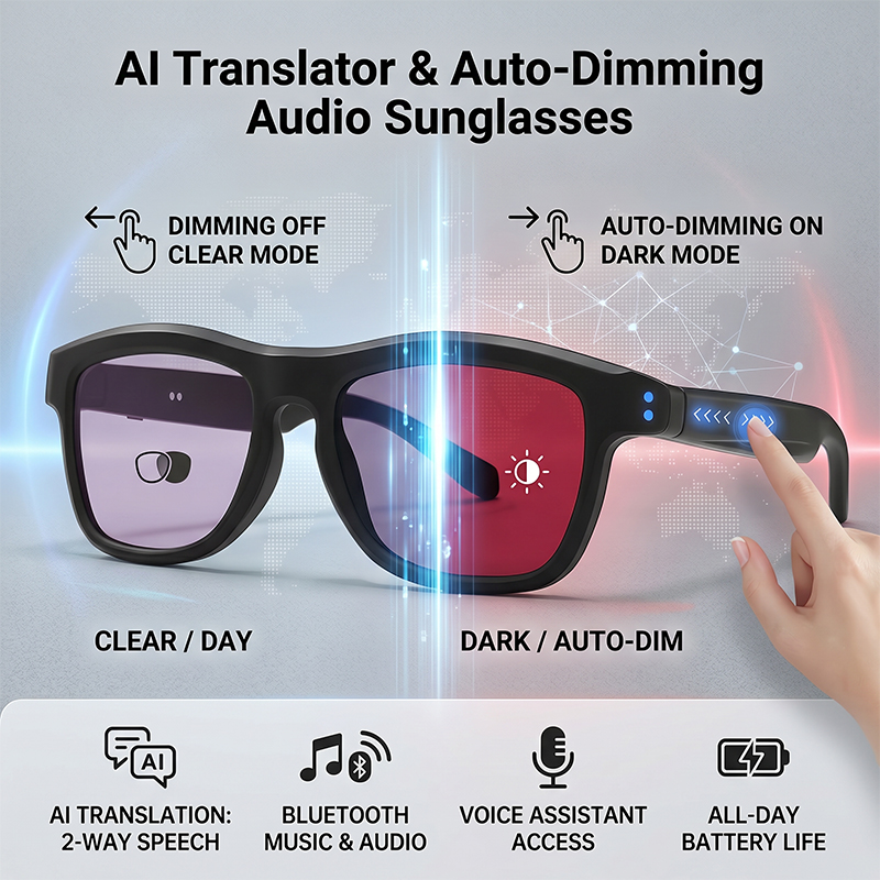 Occhiali da Sole Fotocromatici - Audio Music Ai recensione e prezzo