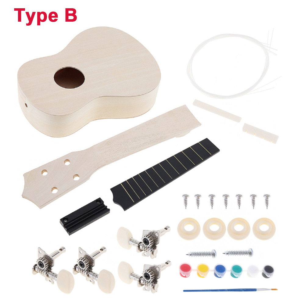 Ukulele fai da te 21 pollici K - Ukulele Beginner Kit recensione e prezzo