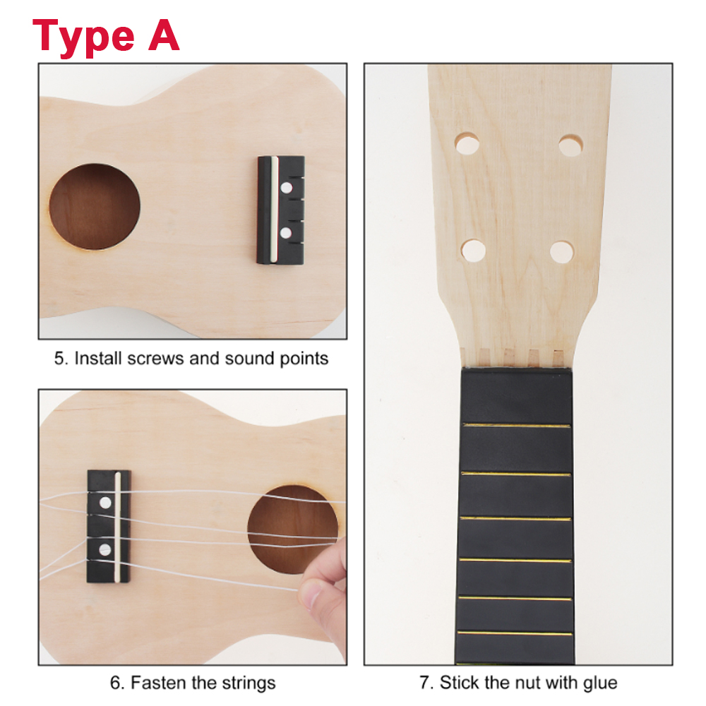 Ukulele fai da te 21 pollici K - Ukulele Beginner Kit recensione e prezzo