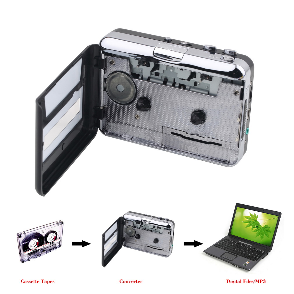 Convertitore USB da Cassetta a - Audio Music Player Pc recensione e prezzo